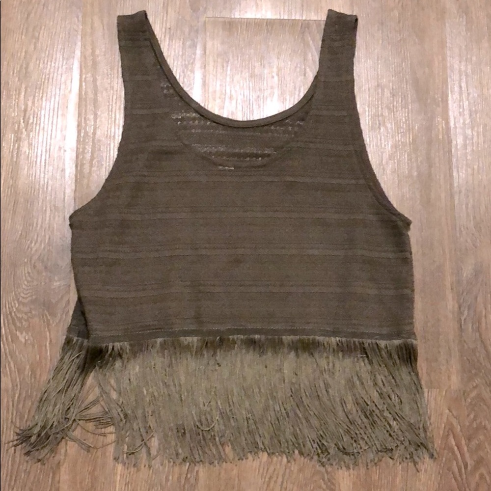 Fringed Crop Top